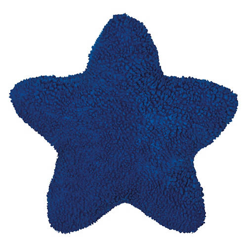 Blue Navy Star Americana Pillow