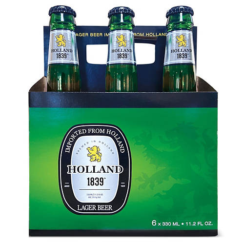 Lager Beer - 6 pack, 11.2 fl oz Bottle Product Image Front shot 01