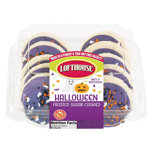 Halloween Frosted Sugar Cookies, 10 count