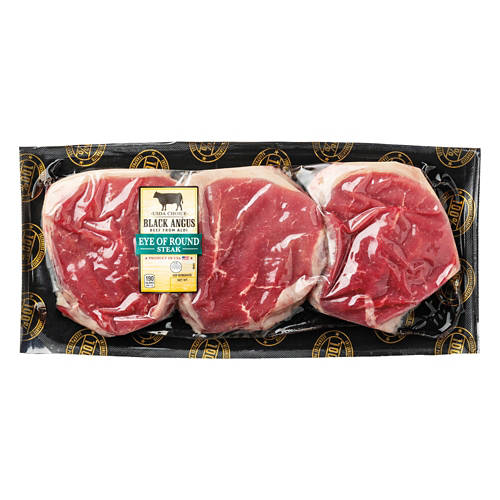Black  Angus  Beef Choice Boneless Eye of Round Steak Product Image Front shot 01