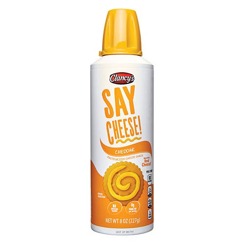 Say Cheese Cheddar Cheese Snack, 8 oz Product Image Front shot 01