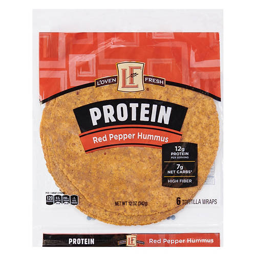 Red  Pepper Hummus, 12 oz Product Image Front shot 01