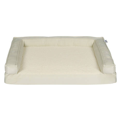 Anti-Slip Bolster Pet Bed - Sage Green, Extra Large
