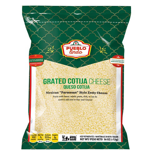 Grated Cotija Cheese, 1 lb