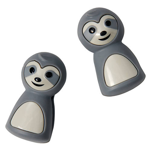 2 Piece Sloth Shaped Bag Closure Clips