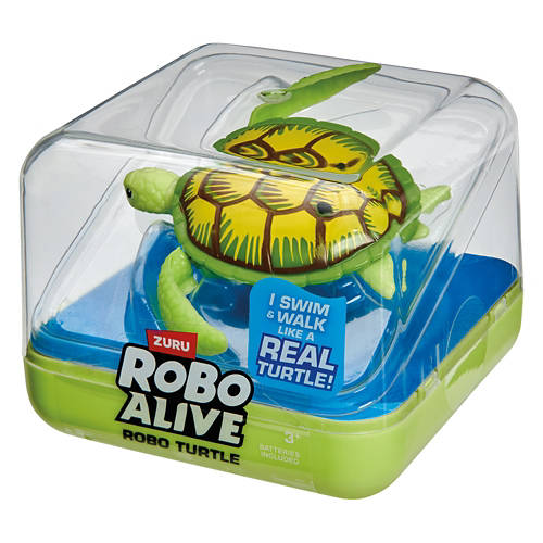 Robo Alive Aquatic Water Activated Toy, Turtle Product Image Front shot 01