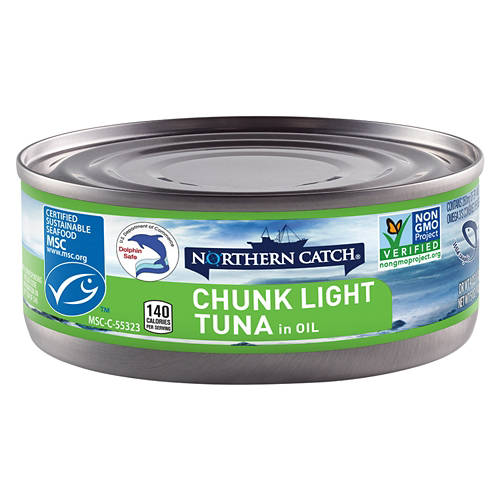 Chunk Light Tuna in Oil, 5 oz Product Image Front shot 01