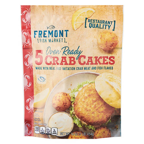 Oven Ready Crab Cakes, 16 oz Product Image Front shot 01