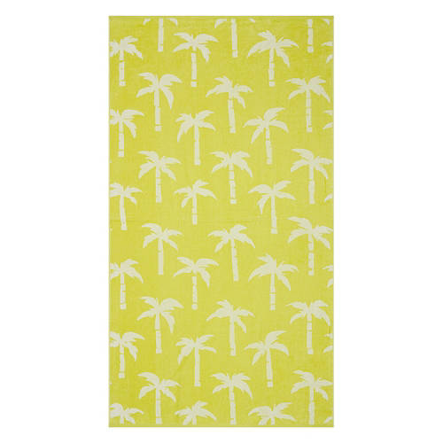 40" x 72" Luxury Beach Towel, Palms Product Image Front shot 01