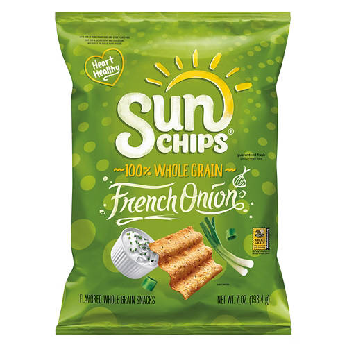 Whole Grain French Onion Chips, 7 oz Product Image Front shot 01