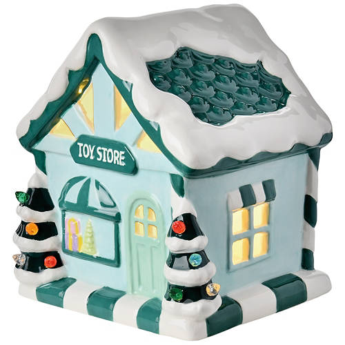 LED Nostalgic Village House - Toy Store