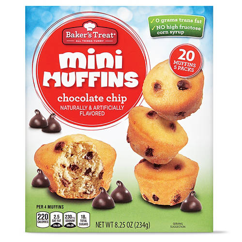 Chocolate  Chip Mini Muffins, 20 count