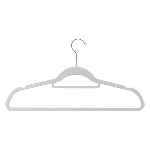 30 Pack Velvet Hanger, Gray