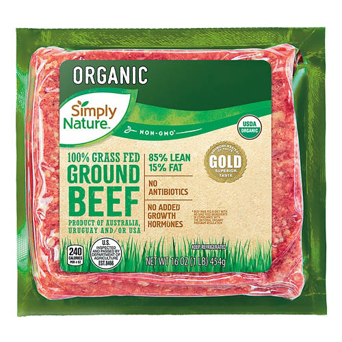 FP 85% Organic GF Ground Beef
