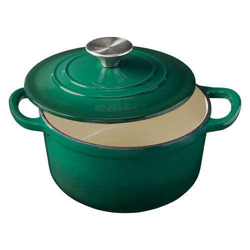 Cast Iron Dutch Oven, Green