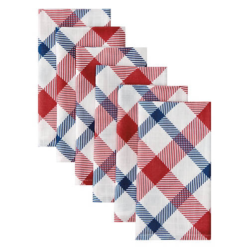 Plaid Napkins