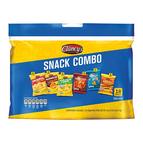 Snack Combo  Pack, 18 count