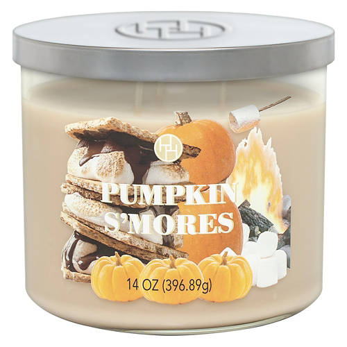 3 Wick Candle, Pumpkin S'mores