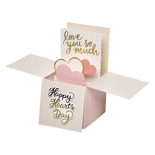 Valentine's Day Pop Up Greeting Card - Love you