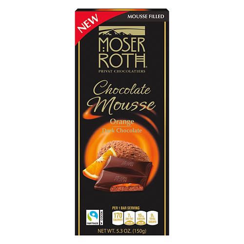 Dark Chocolate Mousse with Orange Product Image Front shot 01