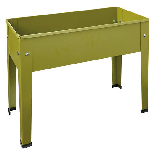 Mini Light Weight Raised Planter, Green