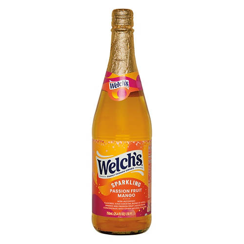 Sparkling Passionfruit Mango Juice, 25.4 fl oz Product Image Front shot 01