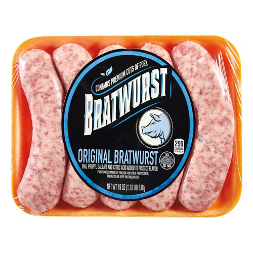 Bratwurst,  19 oz