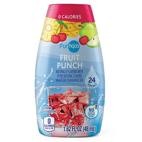 Fruit  Punch Liquid Water Enhancer - 24 pack, 1.62 fl oz Product Image Front shot 01