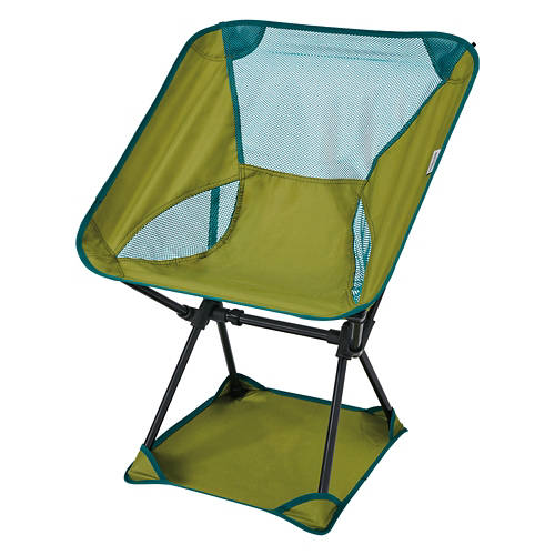 Lightweight Collapsible Camping Chair, Green Product Image Front shot 01