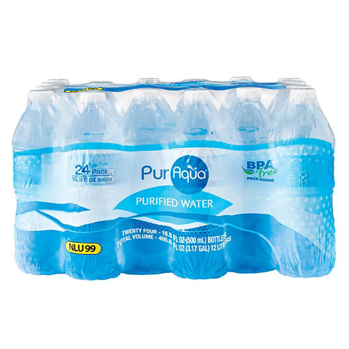 Purified Water -  24 pack, 16.9 fl oz Bottles
