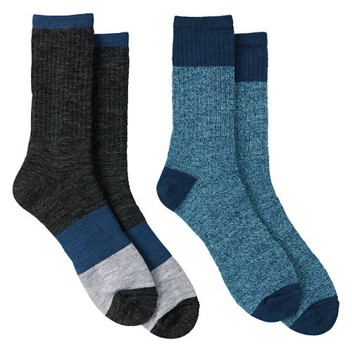 Men's Thermal Socks - Black/Green