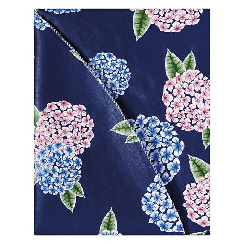 70" Round Vinyl Tablecloth - Flowers Product Image Front shot 01