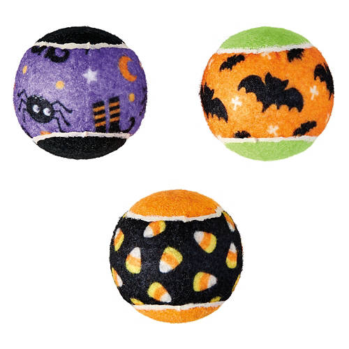 3 Pack Halloween Tennis Balls