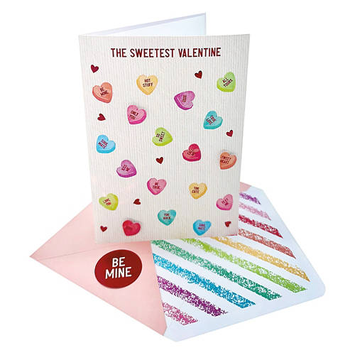 5" x 7" Valentine's Day Card - The Sweetest Valentine