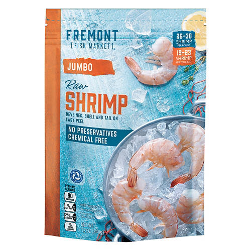 Jumbo EZ Peel Raw Shrimp, 12 oz Product Image Front shot 01