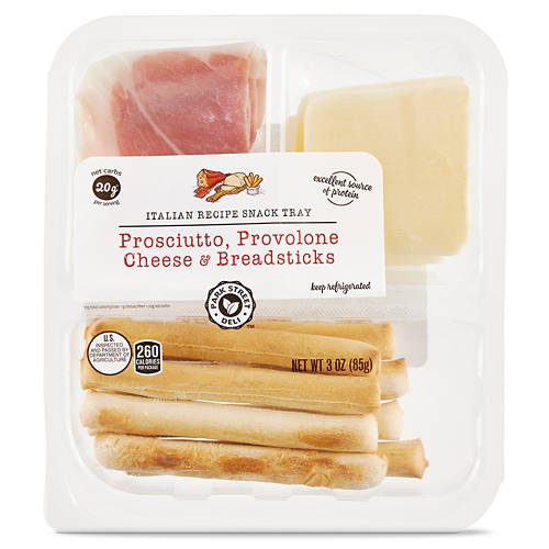 Prosciutto, Provolone Cheese and Breadsticks, 3 oz