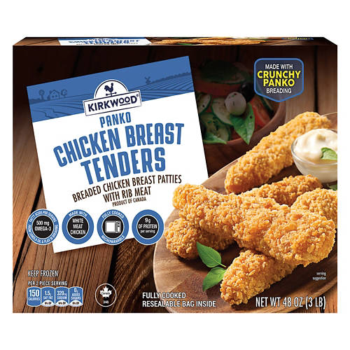 Panko Chicken Breast Tenders, 48 oz Product Image Front shot 01