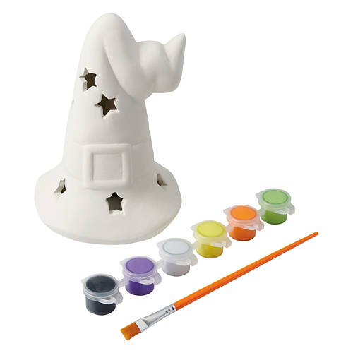 Paint Your Own Halloween Ceramic - Witch Hat