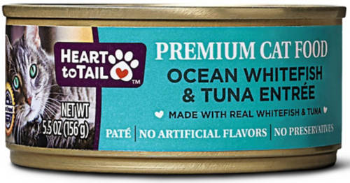 White  Fish and Tuna Canned Cat Food, 5.5 oz