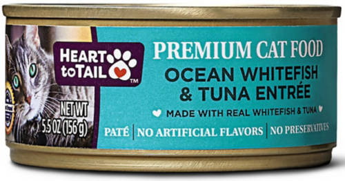 White Fish and Tuna Canned Cat Food, 5.5 oz