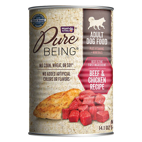 Beef and Chicken Premium Canned Dog Food, 14.1 oz
