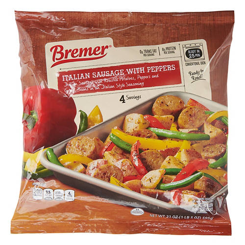 Italian Sausage with Peppers Roast Meal, 21 oz Product Image Front shot 01