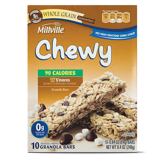 Variety  Pack Chewy Granola Bars, 10 count