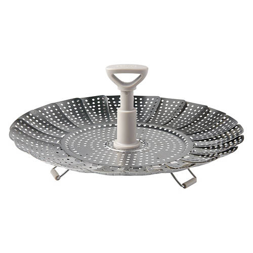 Stainless Steel Steamer, Gray