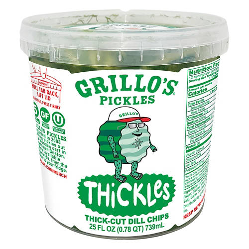 Dill Thickles Pickles Chips, 25 fl oz Product Image Front shot 01