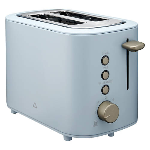 2 Slice Bread Toaster, Blue