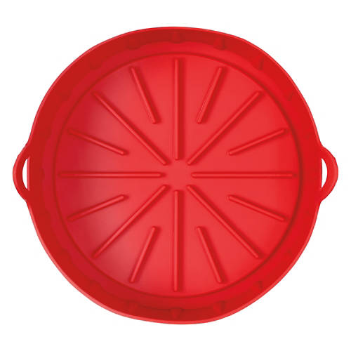 Air Fryer Liner Round Shaped, Red