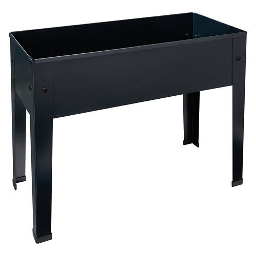 Mini Light Weight Raised Planter, Black