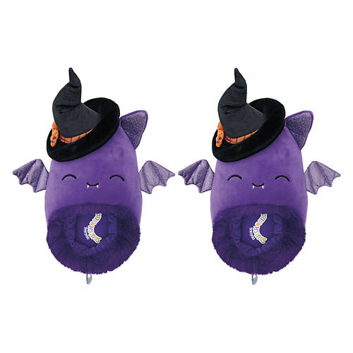 Childrens Halloween Squishmallow Slipper - Witch Cat, 11/12