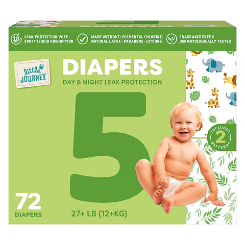 Club Pack Diapers Size 5, 72 count